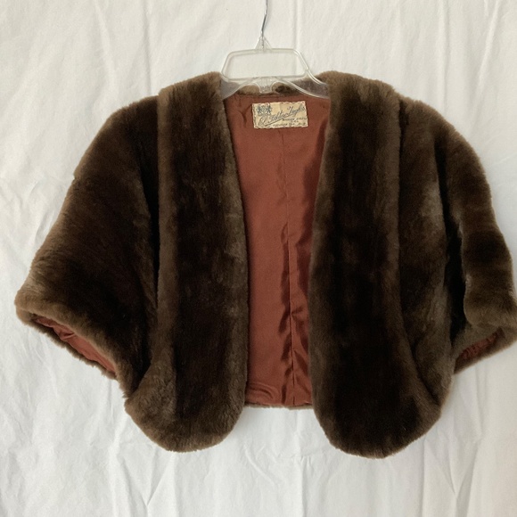 Vintage Sheared Mink Stole - Picture 4 of 5
